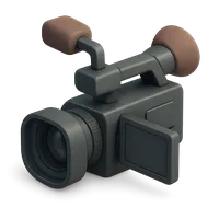 Isometric 3D icon of a video, stylized vector illustration for digital icon sets