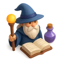 Isometric 3D icon of a witch's broomstick, stylized vector illustration for digital icon sets