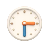 3:30 3D icon