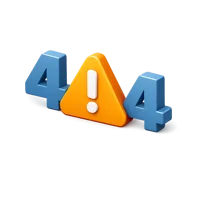 404 Error 3D icon