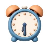 6:30 3D icon