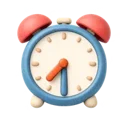 7:30 3D icon