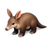 Aardvark 3D icon