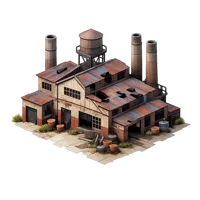 Abandoned Factory 3D icon