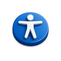 Accessibility Symbol 3D icon