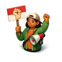 Activist 3D icon
