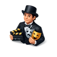 Actor 3D icon