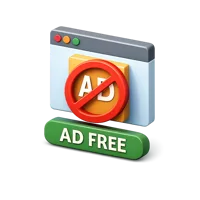 Ad Free 3D icon