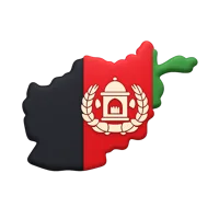 Afghanistan 3D icon