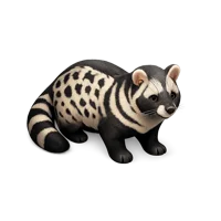 African Civet 3D icon