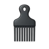 Afro Pick 3D icon