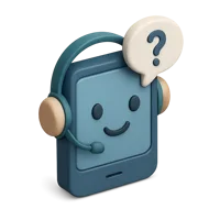 AI Assistant 3D icon