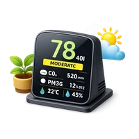Air Quality Monitor 3D icon