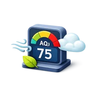 Air Quality 3D icon