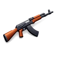 AK-47 3D icon