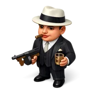 Al Capone 3D icon