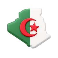 Algeria 3D icon