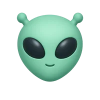 Alien 3D icon