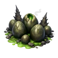 Alien Egg Cluster 3D icon