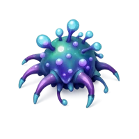 Alien Microbe 3D icon