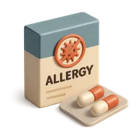 Allergy medication 3D icon