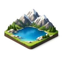 Alpine Lake 3D icon