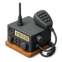 Amateur radio 3D icon