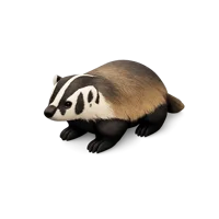 American Badger 3D icon