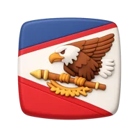American Samoa 3D icon