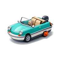 Amphibious Car 3D icon