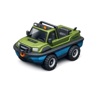 Amphibious Vehicle 3D icon