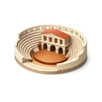 Amphitheater 3D icon
