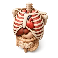 Anatomical Drawing 3D icon