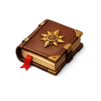 Ancient Book 3D icon