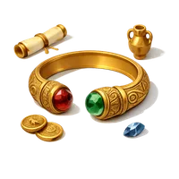 Ancient Gold Bracelet 3D icon