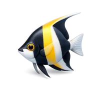 Angelfish 3D icon