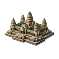 Angkor Wat 3D icon