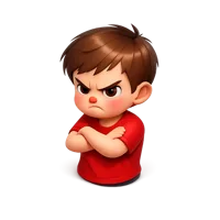Angry Boy 3D icon