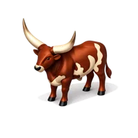 Ankole Cattle 3D icon