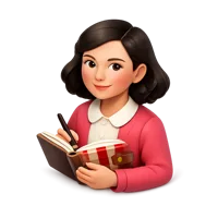Anne Frank 3D icon