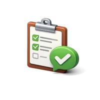 Answer 3D icon