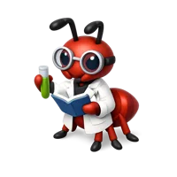 Ant Scientist 3D icon
