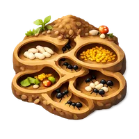 Ant Tunnel Network 3D icon