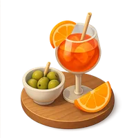 Aperitivo 3D icon
