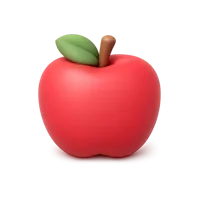 Apple 3D icon