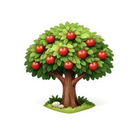 Apple Tree 3D icon