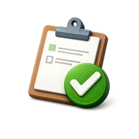 Approval 3D icon