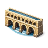 Aqueduct 3D icon