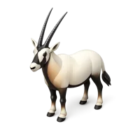 Arabian Oryx 3D icon