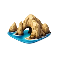 Arch of Cabo San Lucas 3D icon